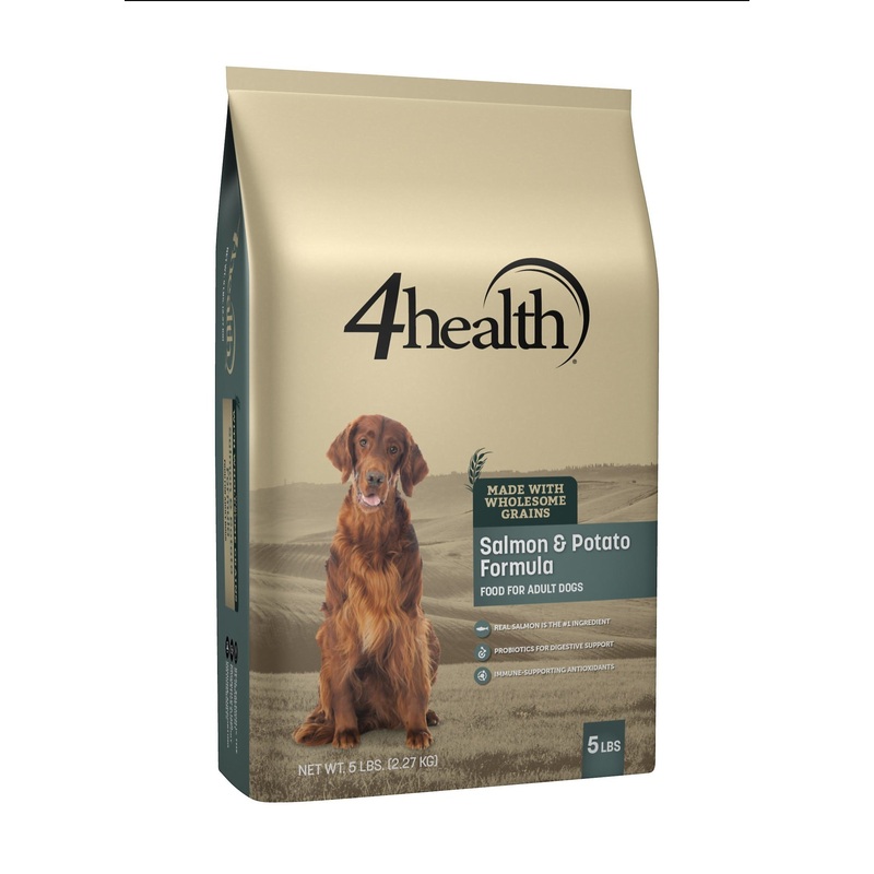 4health with Wholesome Grains Salmon & Potato Formula Adult Dry Dog Food 5-lb