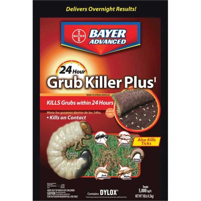 BAYER ADVANCED 24 HOUR GRUB KILLER PLUS GRANULES 10 lbs