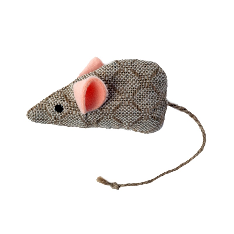 Dan & Sam Geo Mouse Cat Toy 10cm