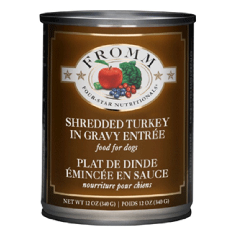 Fromm Shredded Turkey In Gravy for Dogs 12 oz
