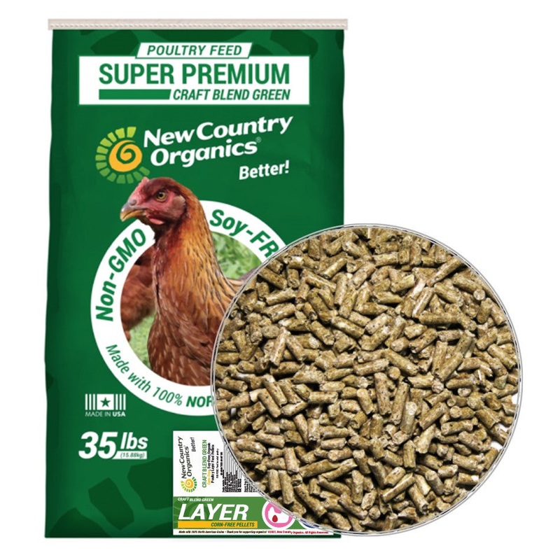 New Country Organics Corn-Free Layer Pellets (35-lb)