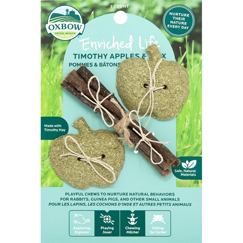 Oxbow Enriched Life – Timothy Apples & Stix