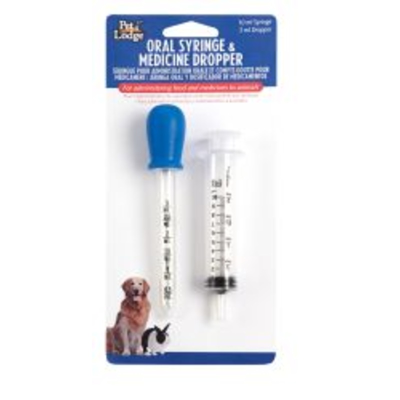 Pet Lodge Oral Syringe and Medicine Dropper