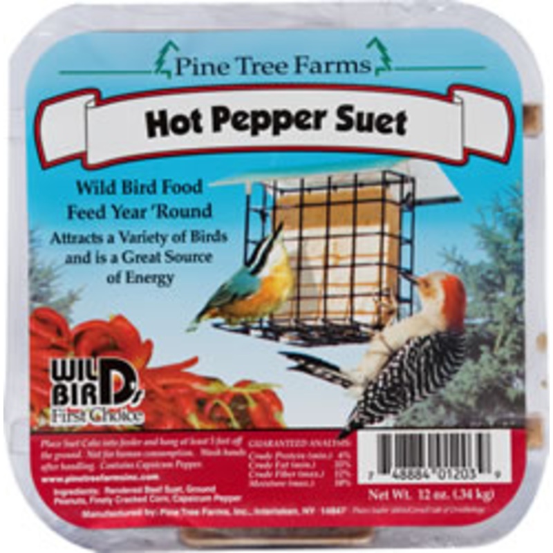 Pine Tree Farms Hot Pepper Suet 3 lb