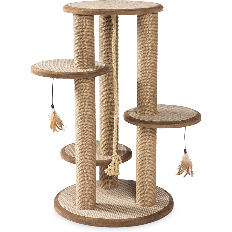 Prevue Pet Mulit-level Jute Scratcher Cat Tree Perch