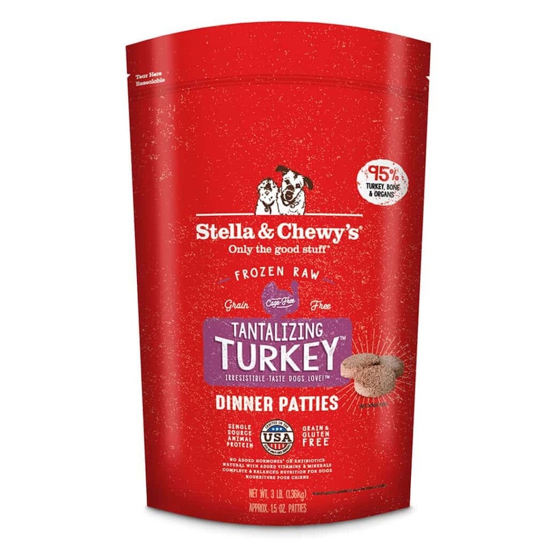 Stella & Chewy’s Tantalizing Turkey Patties Dog Food