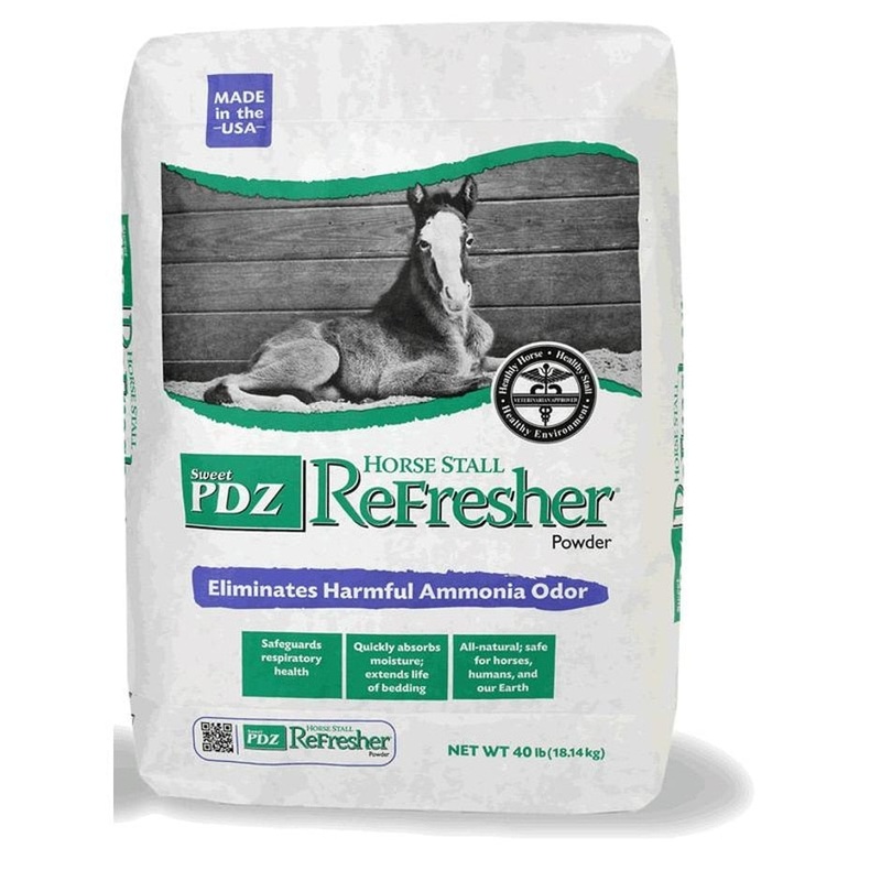 SWEET PDZ HORSE STALL REFRESHER POWDER 35 Lb WHITE
