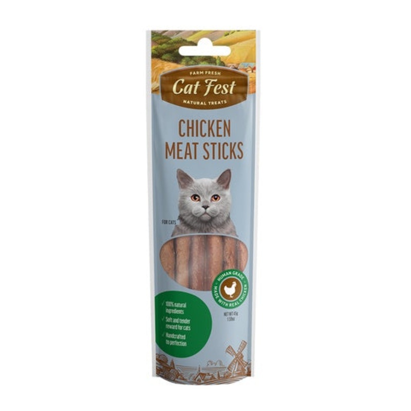 Cat Fest Meat Sticks Chicken For Cat[Weight – 45g]