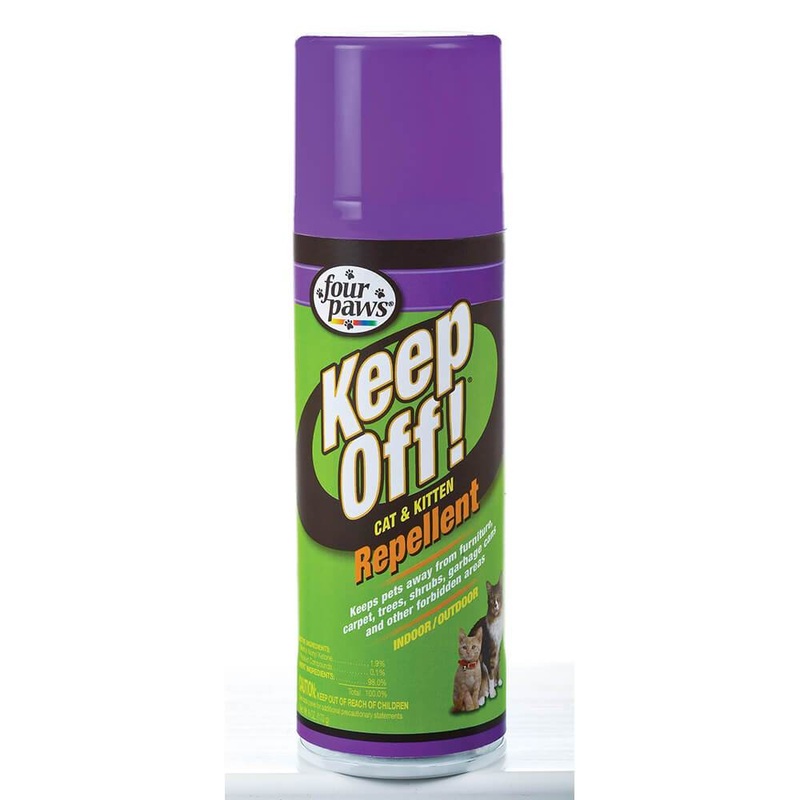 Four Paws  Keep Off! Cat & Kitten Repellent Spray for Indoors & Outdoors