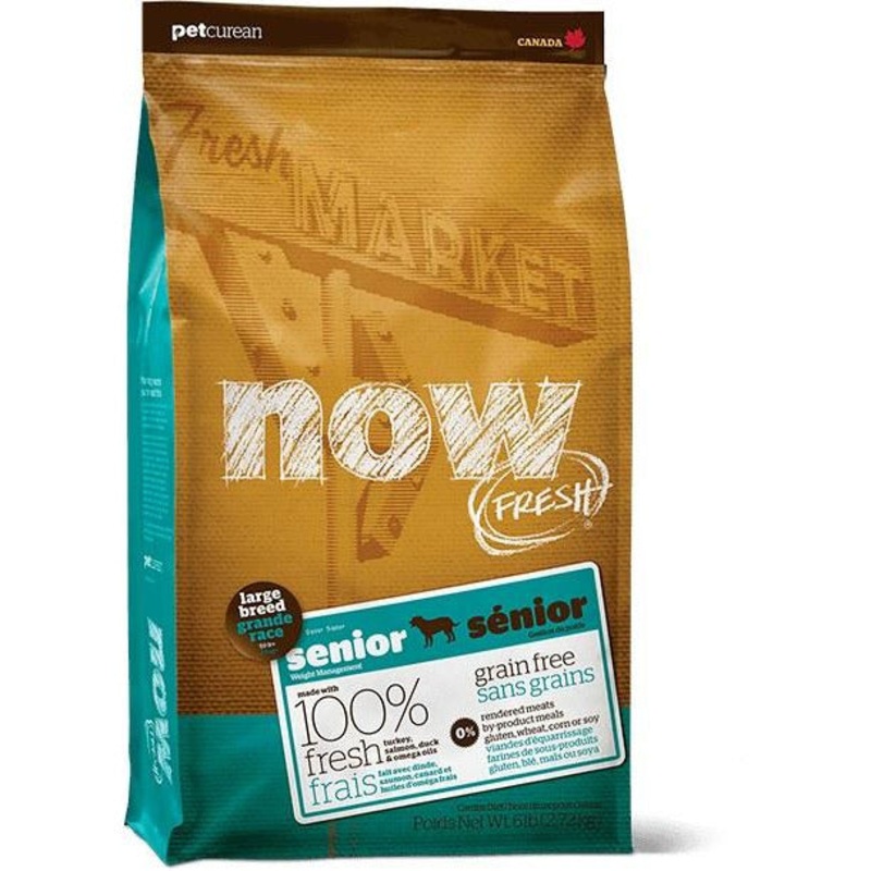 Now Fresh – Large Breed Senior – Dry Dog Food 12 lb.