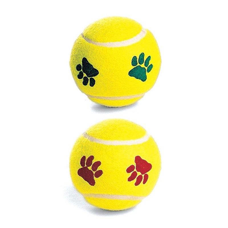 Spot Pawprint Mini Launch & Fetch Tennis Balls Dog Toy 2 count